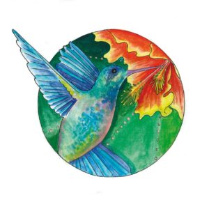"Colibrí beijaflor"
Album Pachabamba
Philipp Ham Kuman
Artwork: Andrés Bless